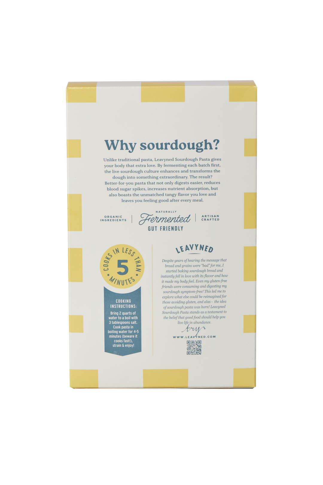 Leavyned - Rigatoni Sourdough Pasta