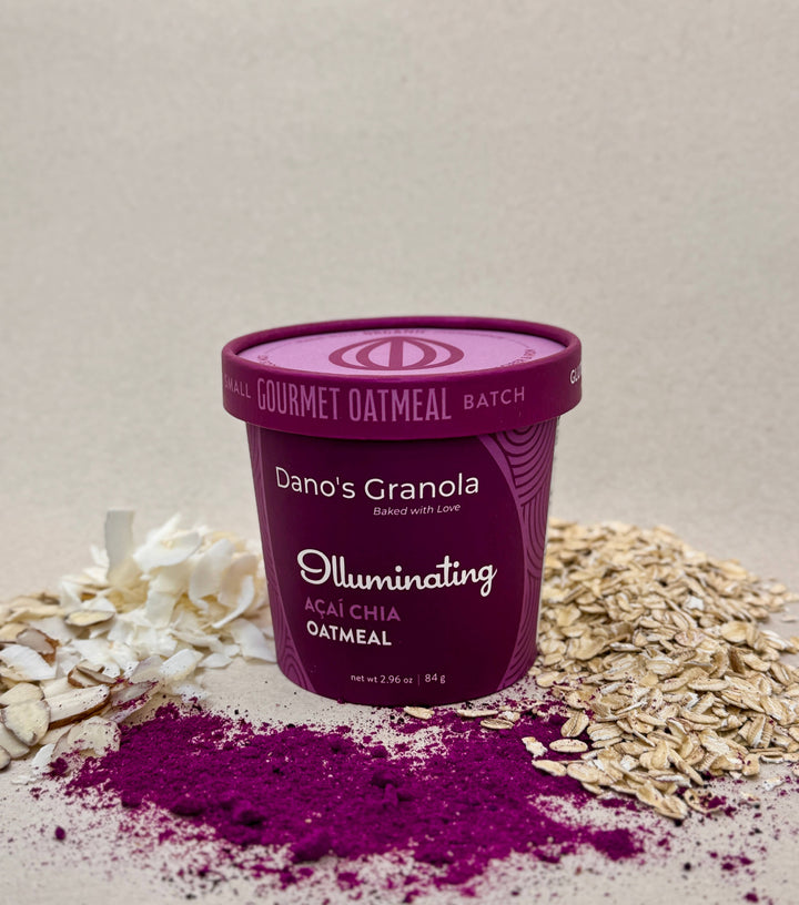 Dano’s Granola - Illuminating Açaí Chia Instant Oatmeal