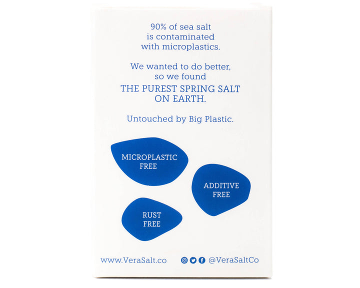 Vera Salt - Fine Spring Salt (300g) - Microplastic Free
