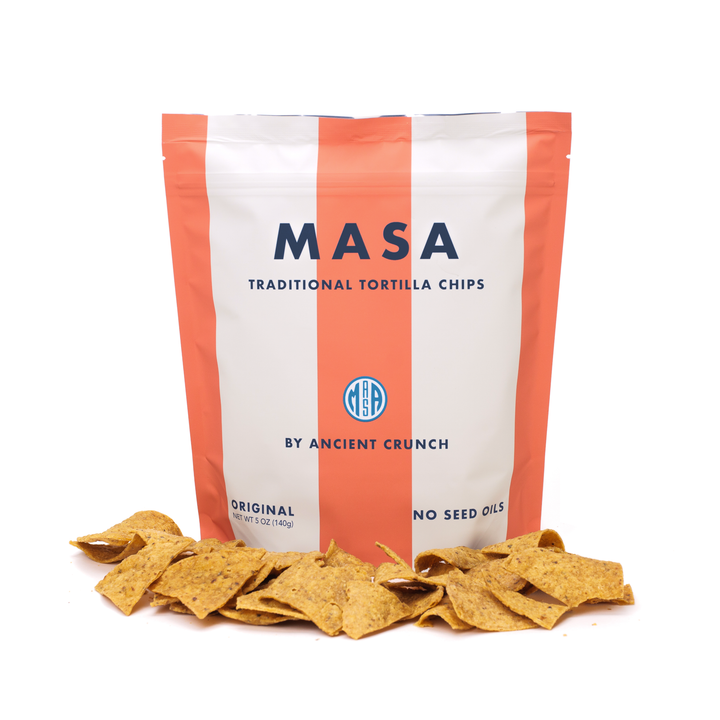 Ancient Crunch - MASA Chips, Original, 5oz Bag Case