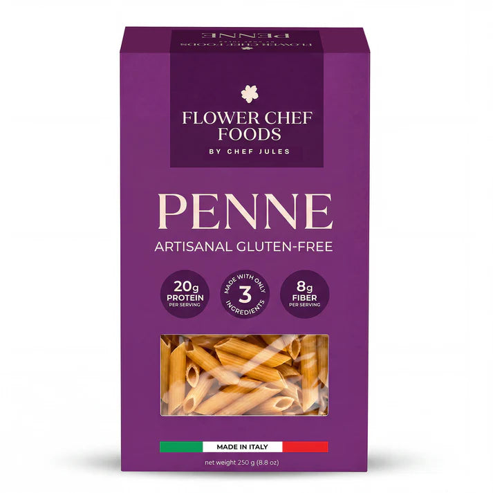 Flower Chef Foods Artisanal Gluten Free Pasta – Penne Pasta