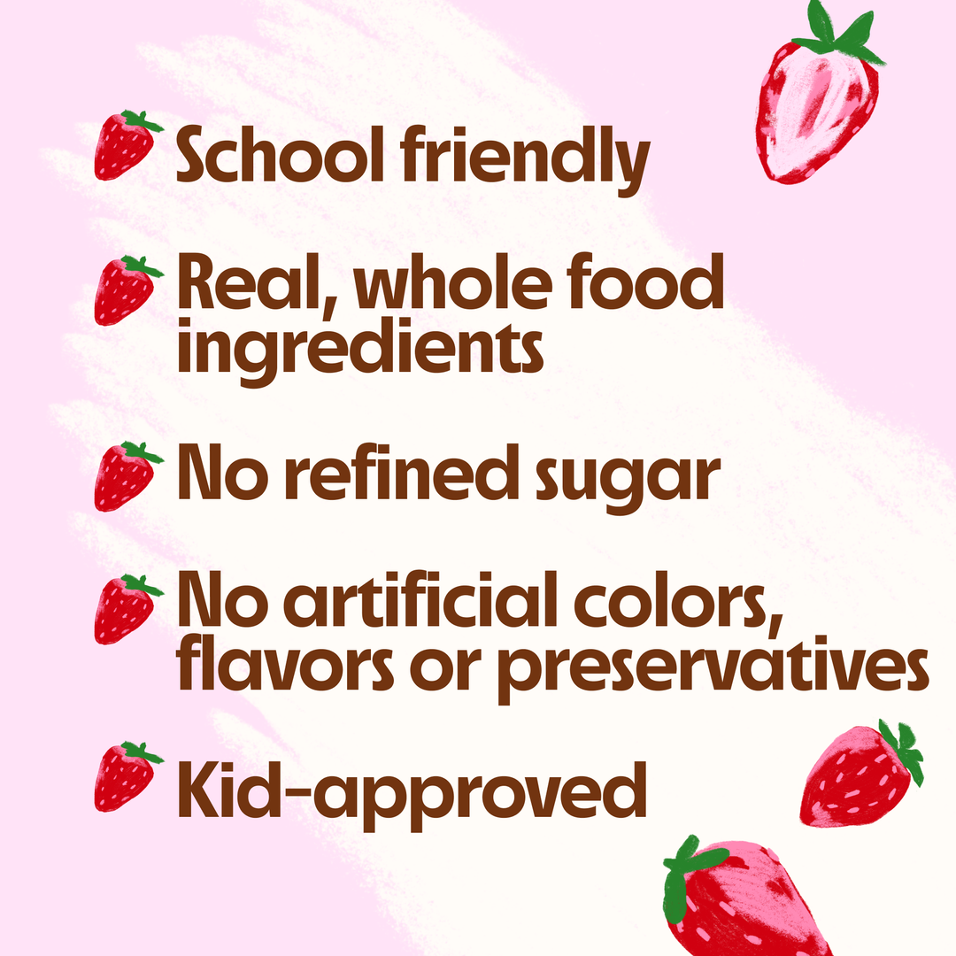 Happy Wolf - Happy Wolf Refrigerated Kids Snack Bars - Strawberry