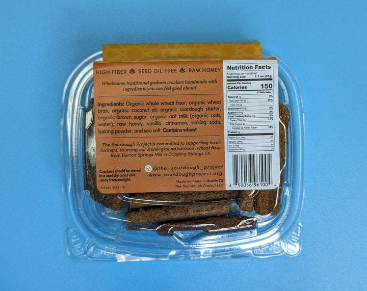 The Sourdough Project - Honey Cinnamon Sourdough Graham Crackers