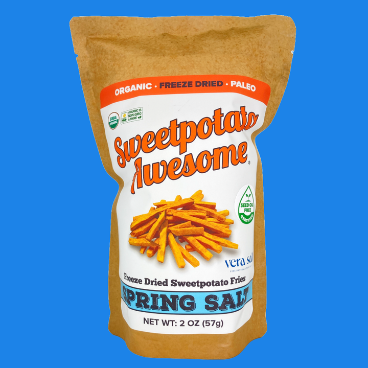 Sweetpotato Awesome - 2 oz Spring Salt Sweetpotato Fries