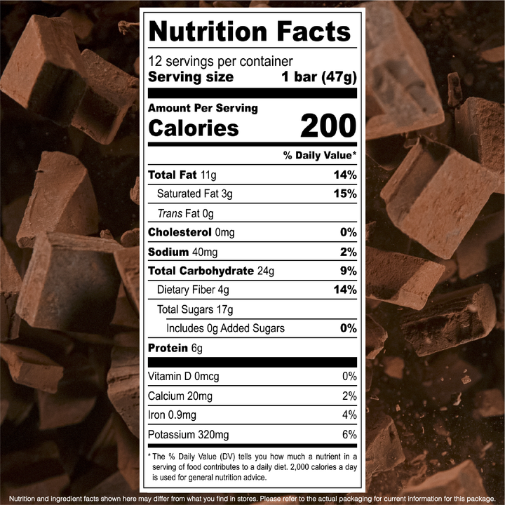 Jonesbar - JONESBAR Chocolate Peanut Butter Organic Fruit &amp; Nut Bar