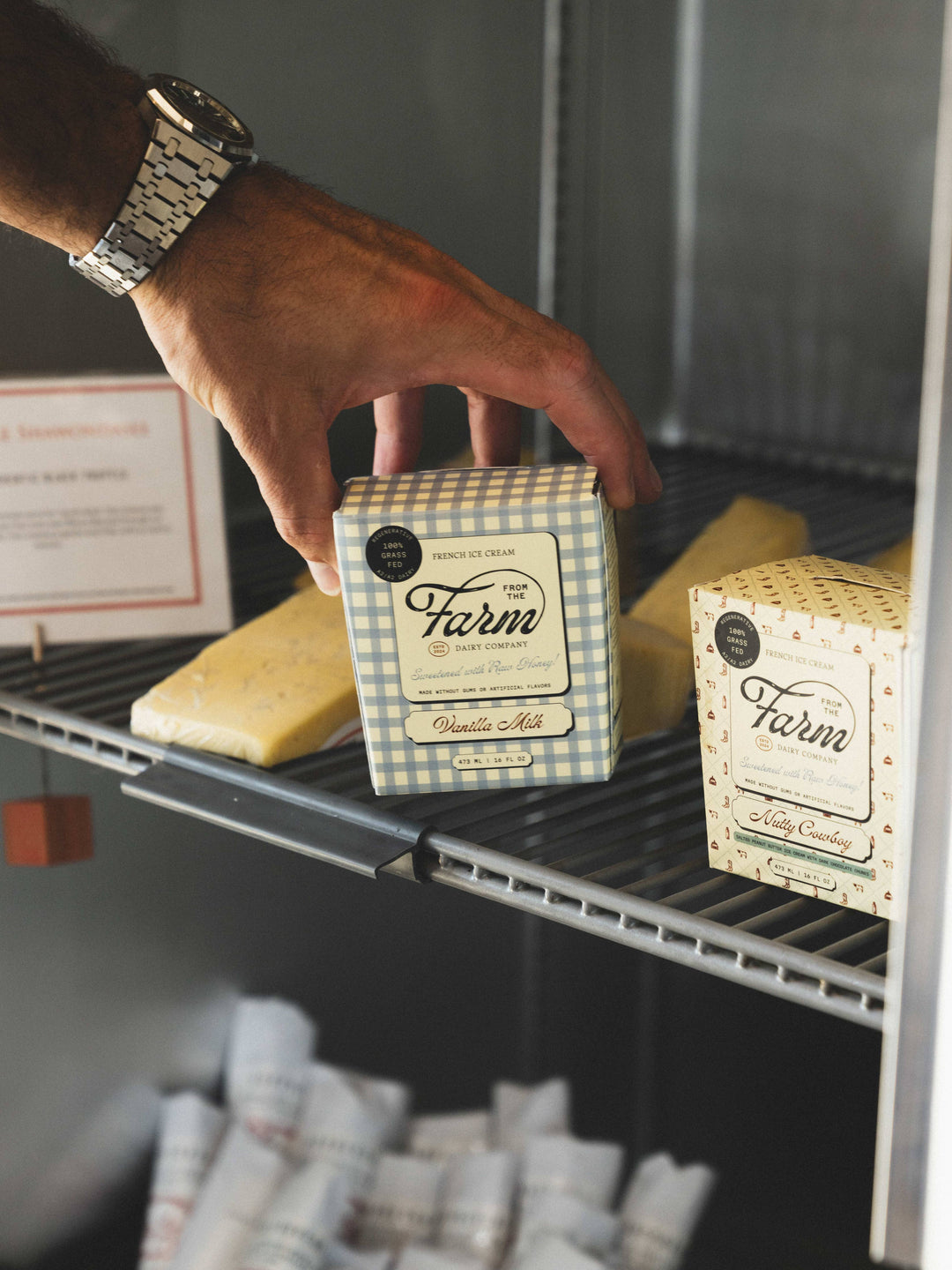 From the Farm - Vanilla Milk Ice Cream (16oz)