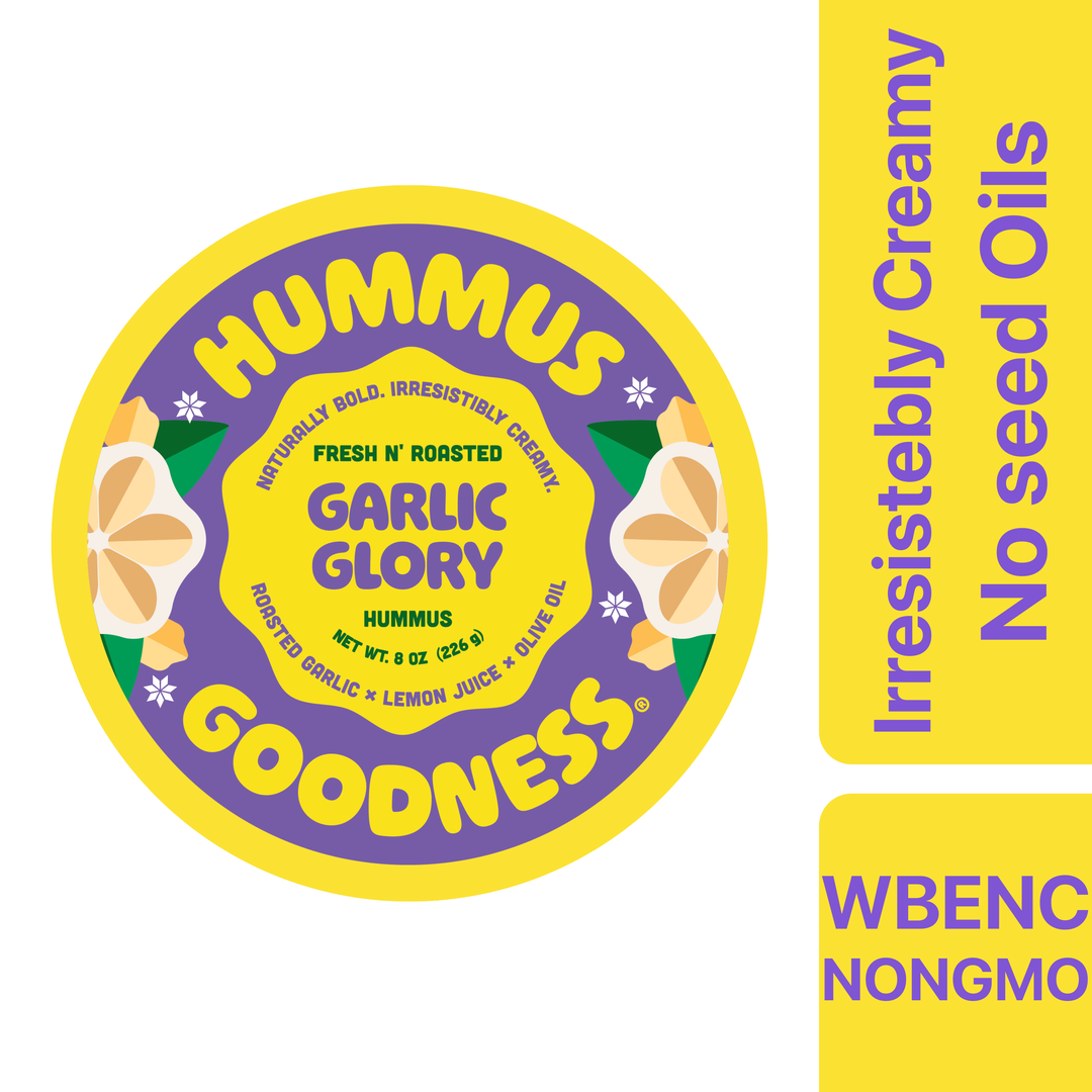 Hummus Goodness - GARLIC GLORY HUMMUS