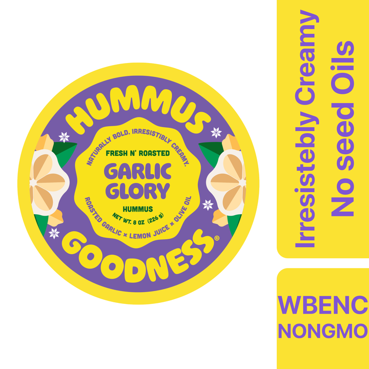 Hummus Goodness - GARLIC GLORY HUMMUS