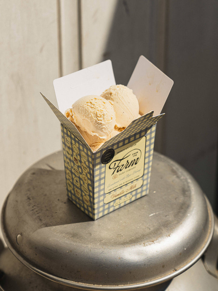 From the Farm - Vanilla Milk Ice Cream (16oz)