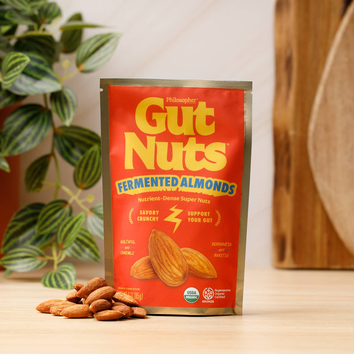 Philosopher Foods - Gut Nuts - Sprouted &amp; Fermented "Sourdough" Almonds