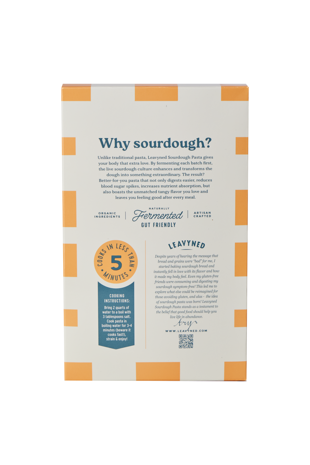 Leavyned - Fusilli Sourdough Pasta