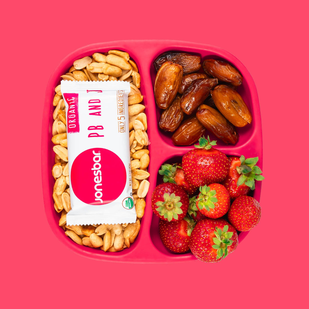 Jonesbar - JONESBAR Peanut Butter and Jelly Organic Fruit &amp; Nut Bar