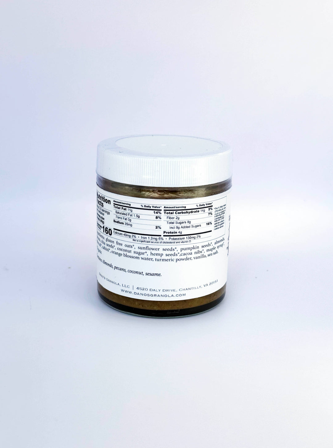 Dano’s Granola - Turmeric &amp; Granola Vanilla Spreadable Granola