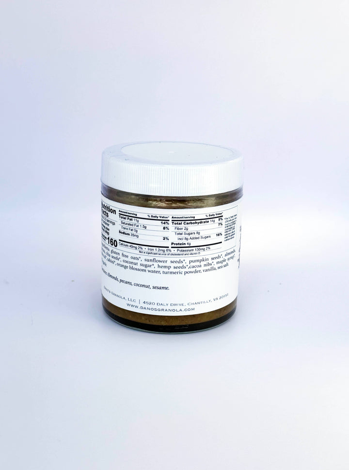 Dano’s Granola - Turmeric &amp; Granola Vanilla Spreadable Granola