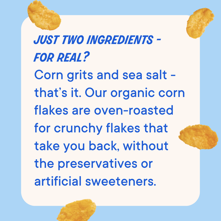 The Real Cereal Company - Organic Corn Flakes