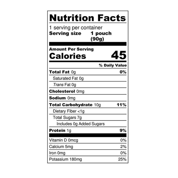 White Leaf Provisions - Organic Regenerative Peach + Oat Puree: 90g pouch