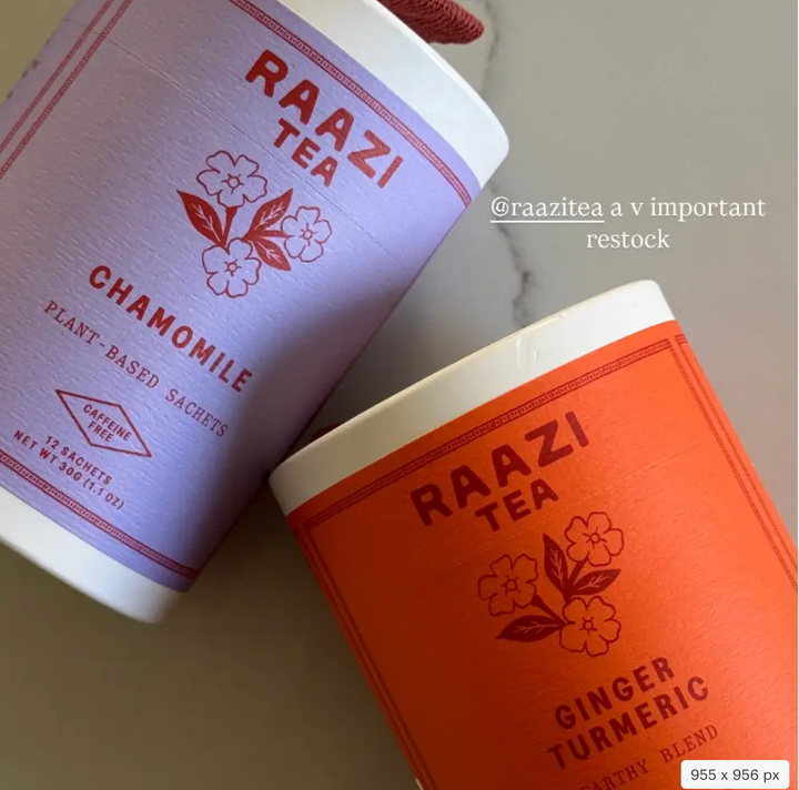 Raazi Tea - Chamomile Tea