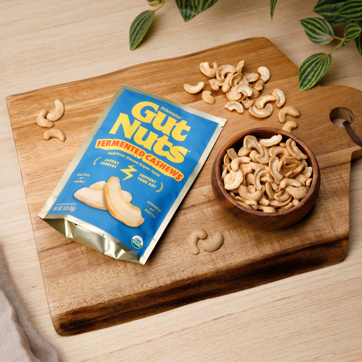 Philosopher Foods - Gut Nuts - Sprouted &amp; Fermented "Sourdough" Cashews