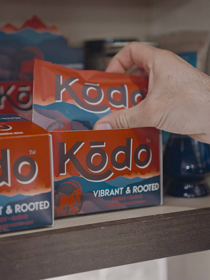 Kōdo - Vibrant &amp; Rooted - Bioavailable Protein Bar