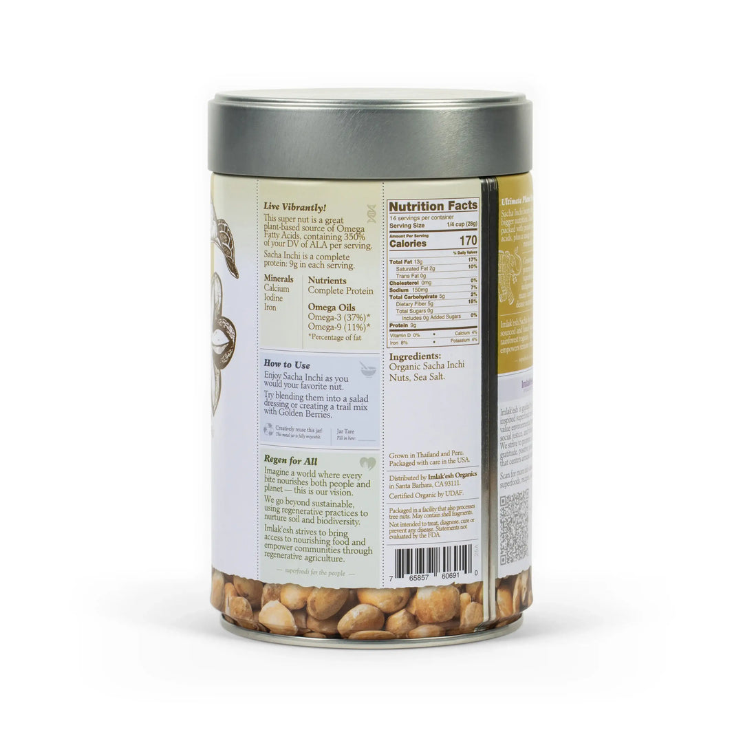 Imlakesh Organics - Sacha Inchi Nuts, Organic (14oz)