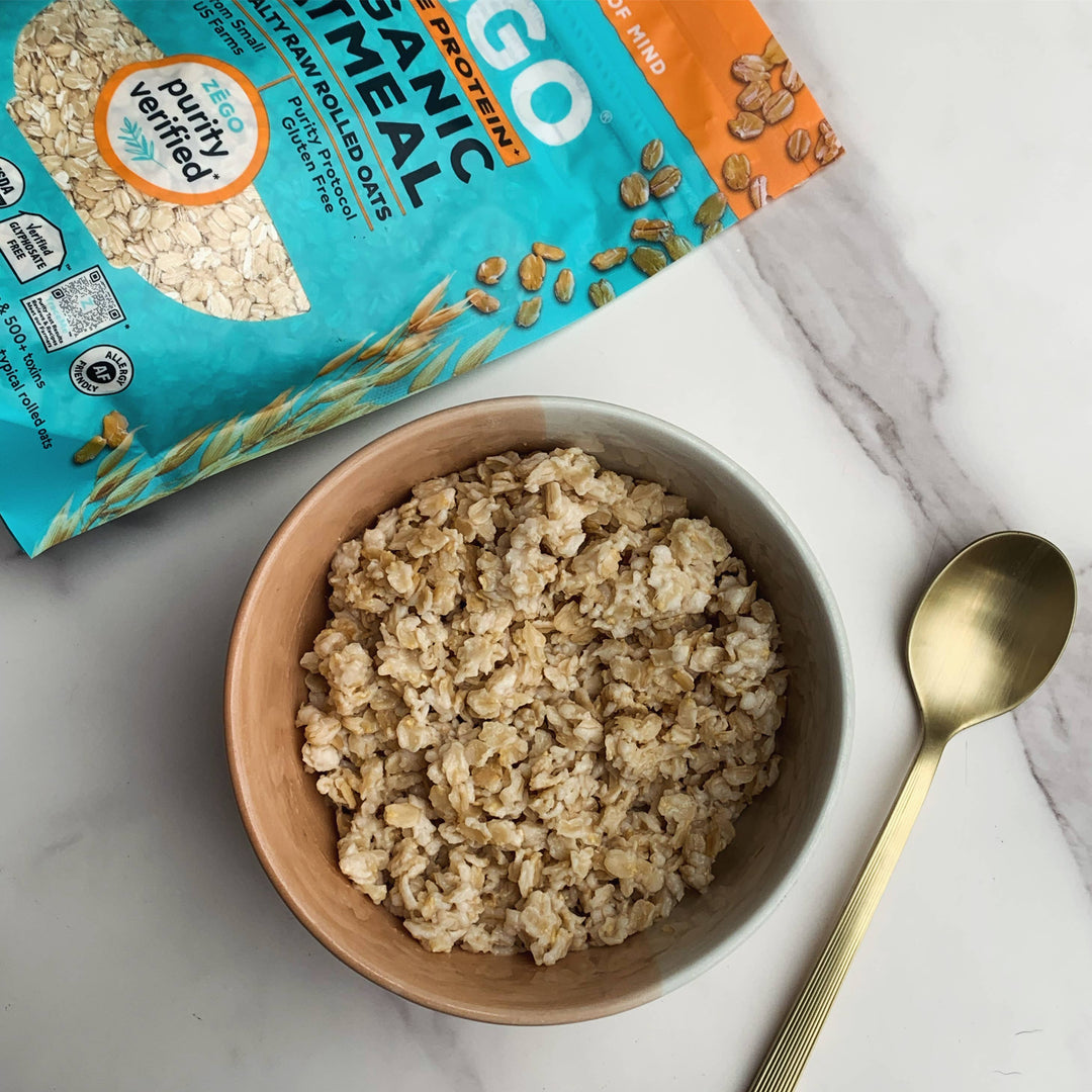 Zego - Organic Gluten-free Double Protein Oats (14 Oz)