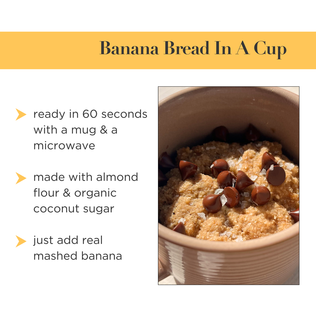 Stellar Eats - Instant Treat: Banana Bread In A Cup