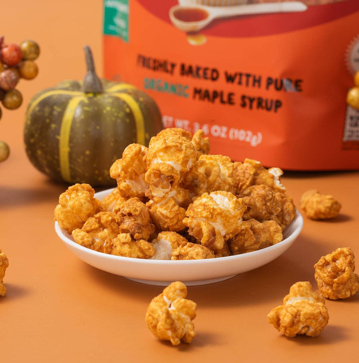 Better Together Foods - Maple Pop! Organic Maple Caramel Popcorn - Pumpkin Spice
