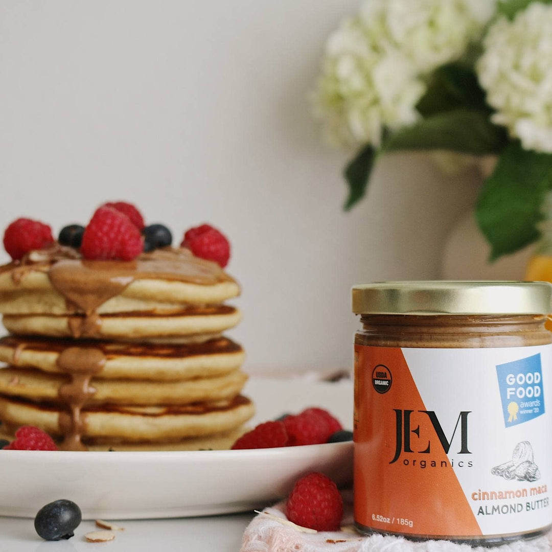 JEM Organics - Sprouted Cinnamon Maca Almond Butter