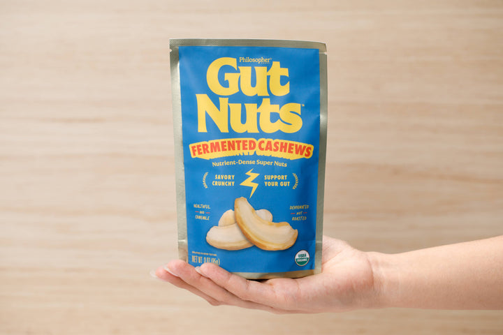 Philosopher Foods - Gut Nuts - Sprouted &amp; Fermented "Sourdough" Cashews