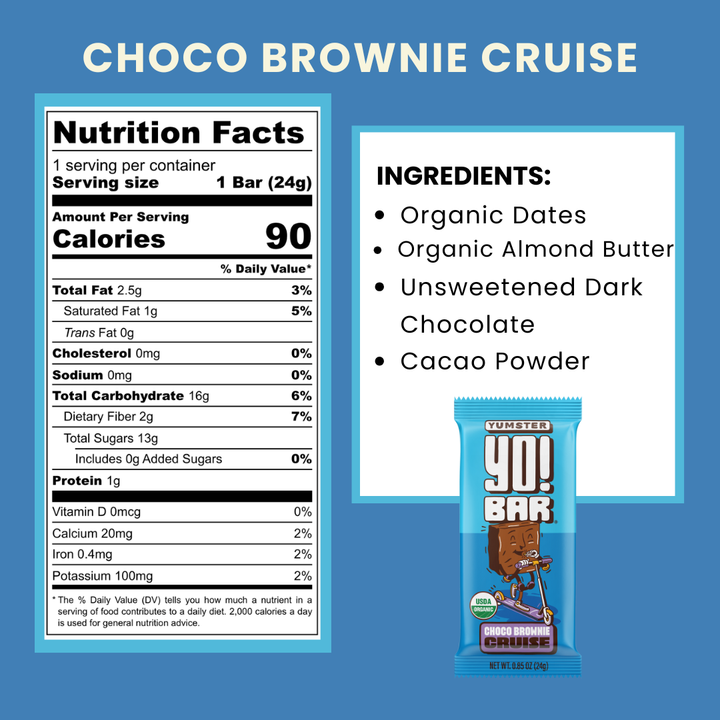 Bearded Brothers - Chocolate Brownie Yumster Yo! Bar