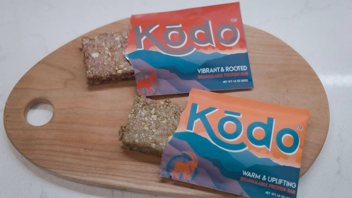 Kōdo - Vibrant &amp; Rooted - Bioavailable Protein Bar