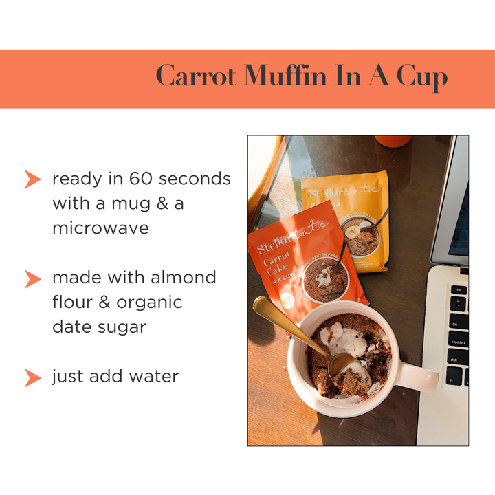 Stellar Eats - Instant Treat: Carrot Cake In A Cup