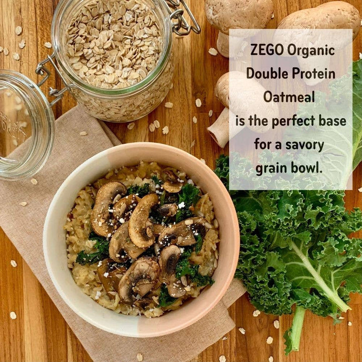 Zego - Organic Gluten-free Double Protein Oats (14 Oz)