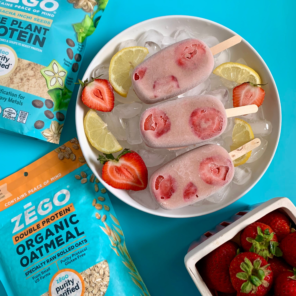 Zego - Organic Gluten-free Double Protein Oats (14 Oz)