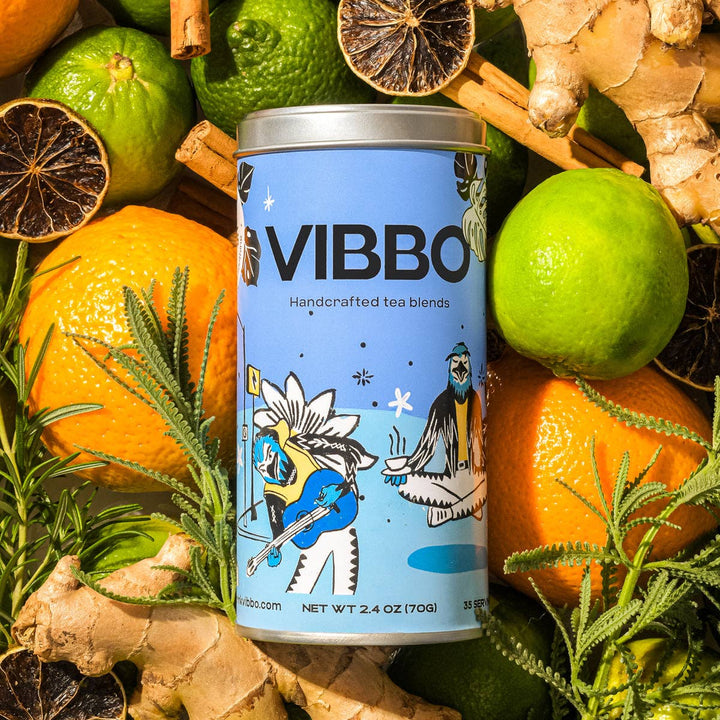 VIBBO - VIBBO Calm Herbal Tea Blend, Loose Leaf