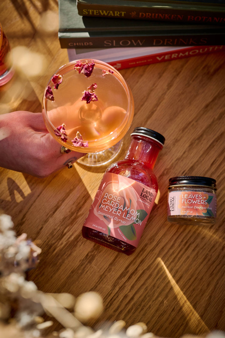 Land + Local - Rose Cardamom Meyer Lemon Mixer 8oz
