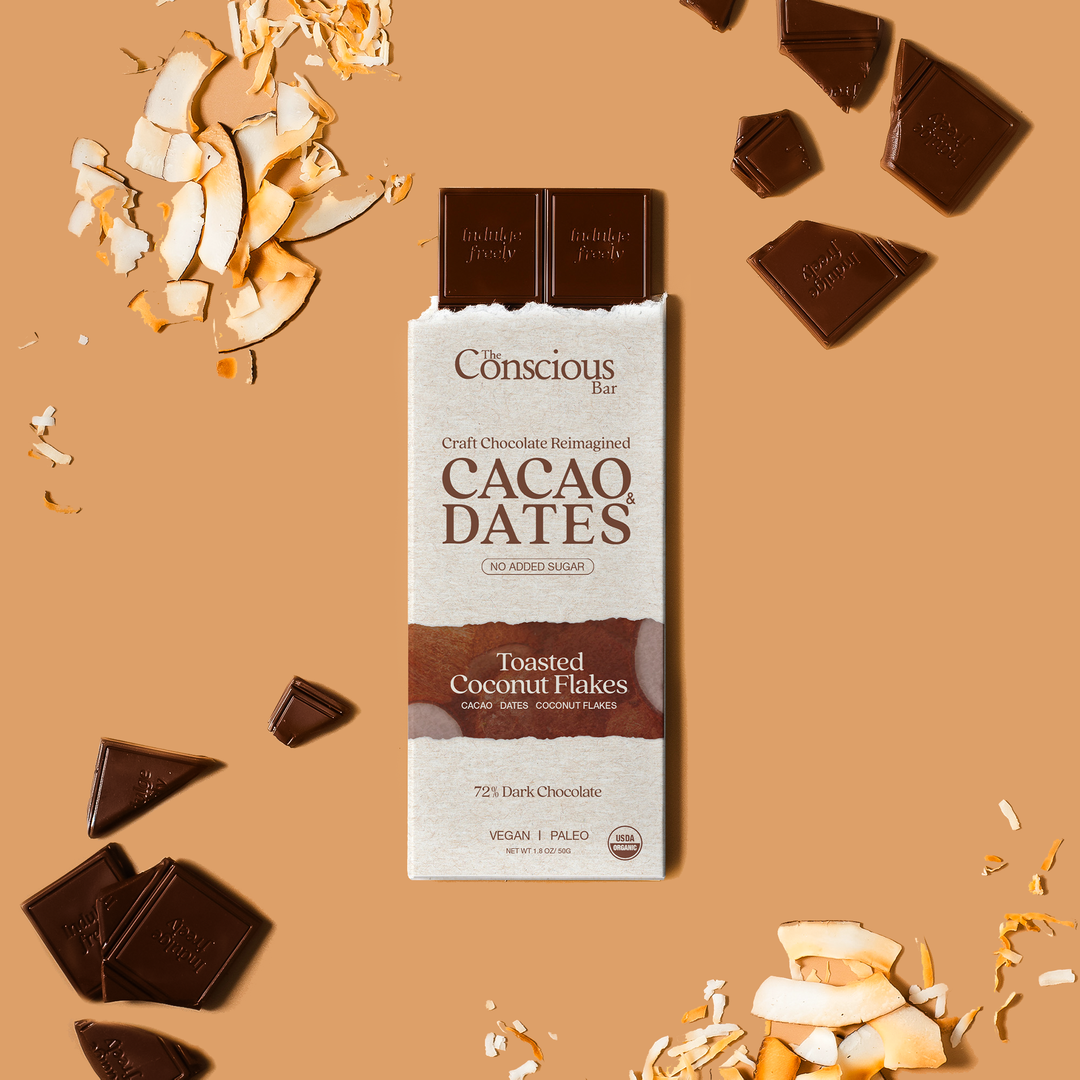 The Conscious Bar - Toasted Coconut Flakes