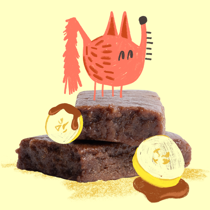 Happy Wolf - Happy Wolf Refrigerated Kids Snack Bars - Choco-Banana