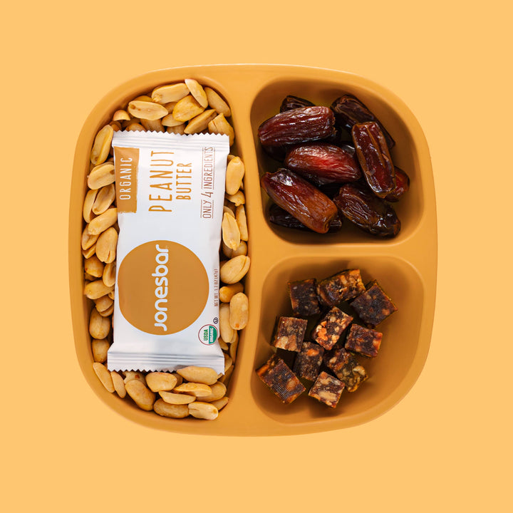 Jonesbar - JONESBAR Peanut Butter Organic Fruit &amp; Nut Bar, Vegan Snack