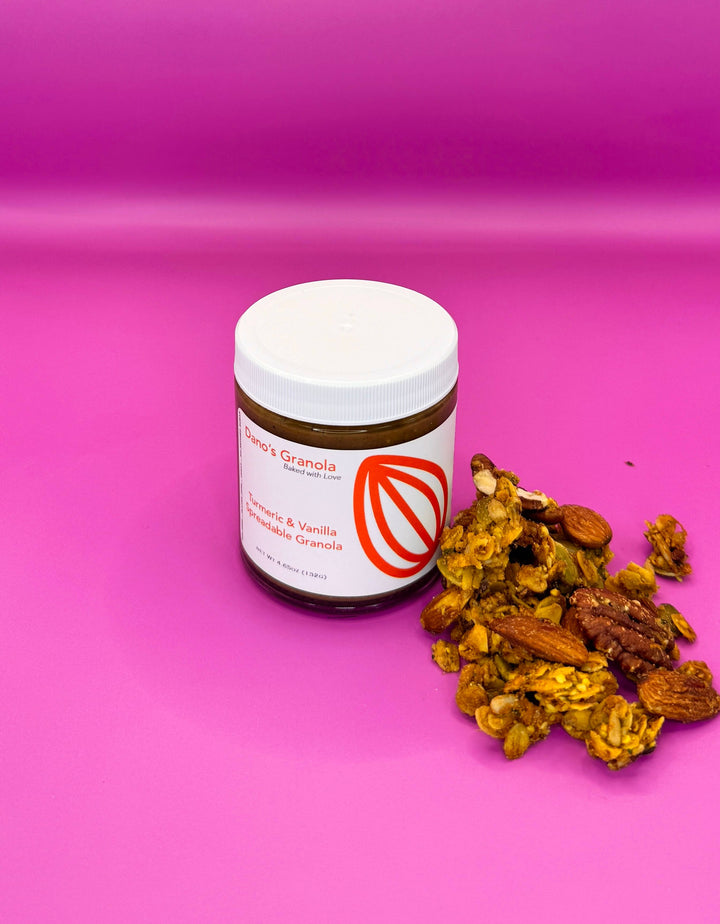 Dano’s Granola - Turmeric &amp; Granola Vanilla Spreadable Granola