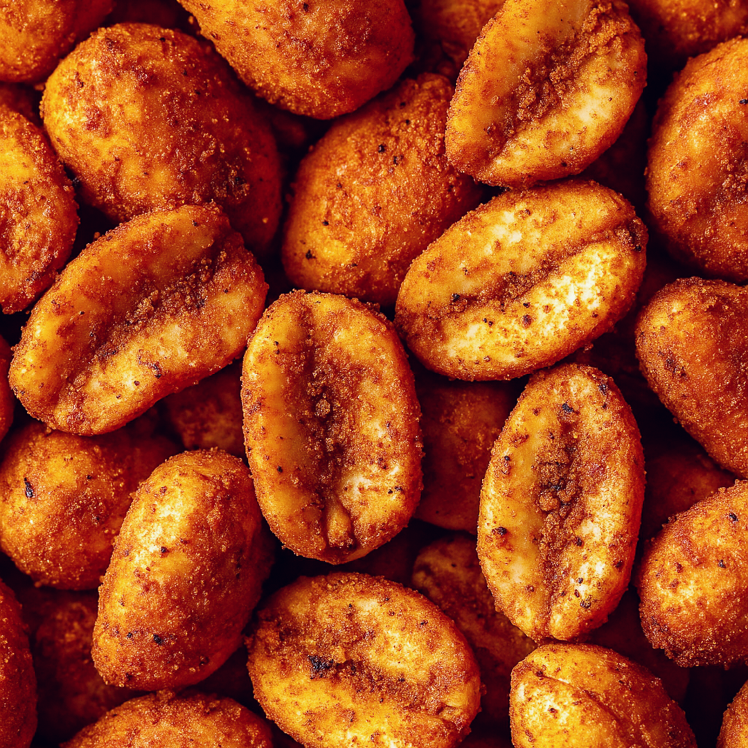 Confusion Snacks - Spicy Dry Roasted Peanuts – Gourmet Protein Snack 7.0oz
