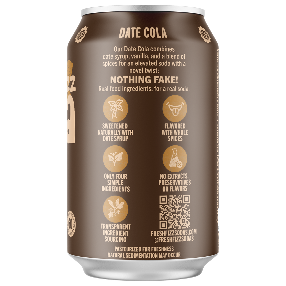 Fresh Fizz Sodas - Date Cola