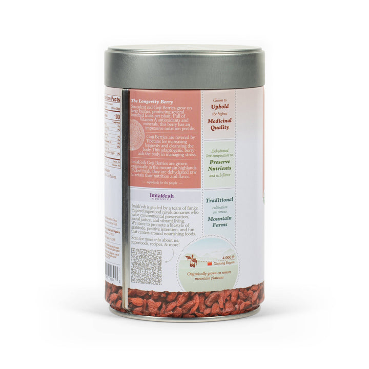 Imlakesh Organics - Goji Berries, Organic (10oz)