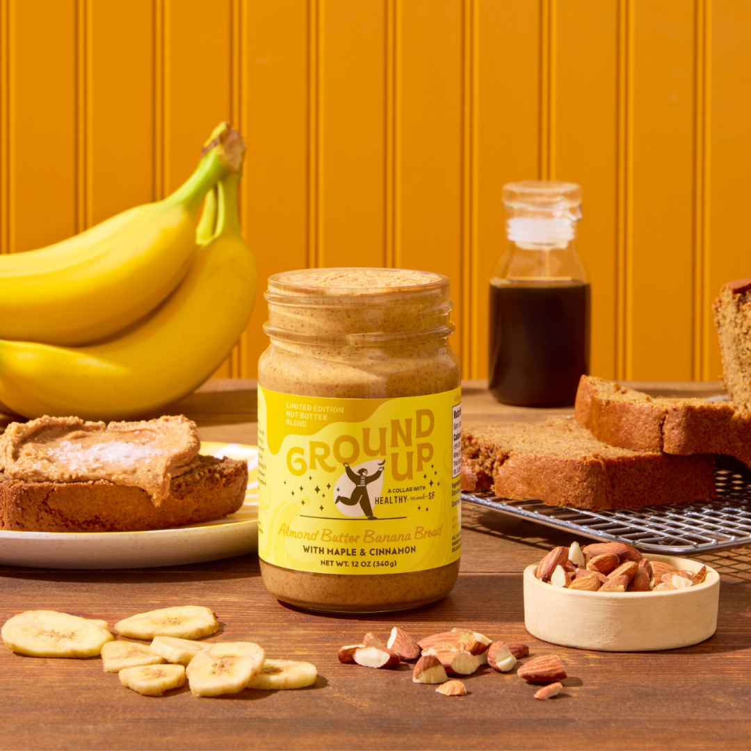 Ground Up - 12oz Almond Butter Banana Bread Nut Butter