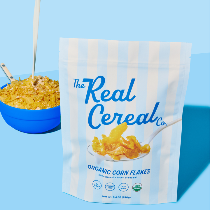 The Real Cereal Company - Organic Corn Flakes