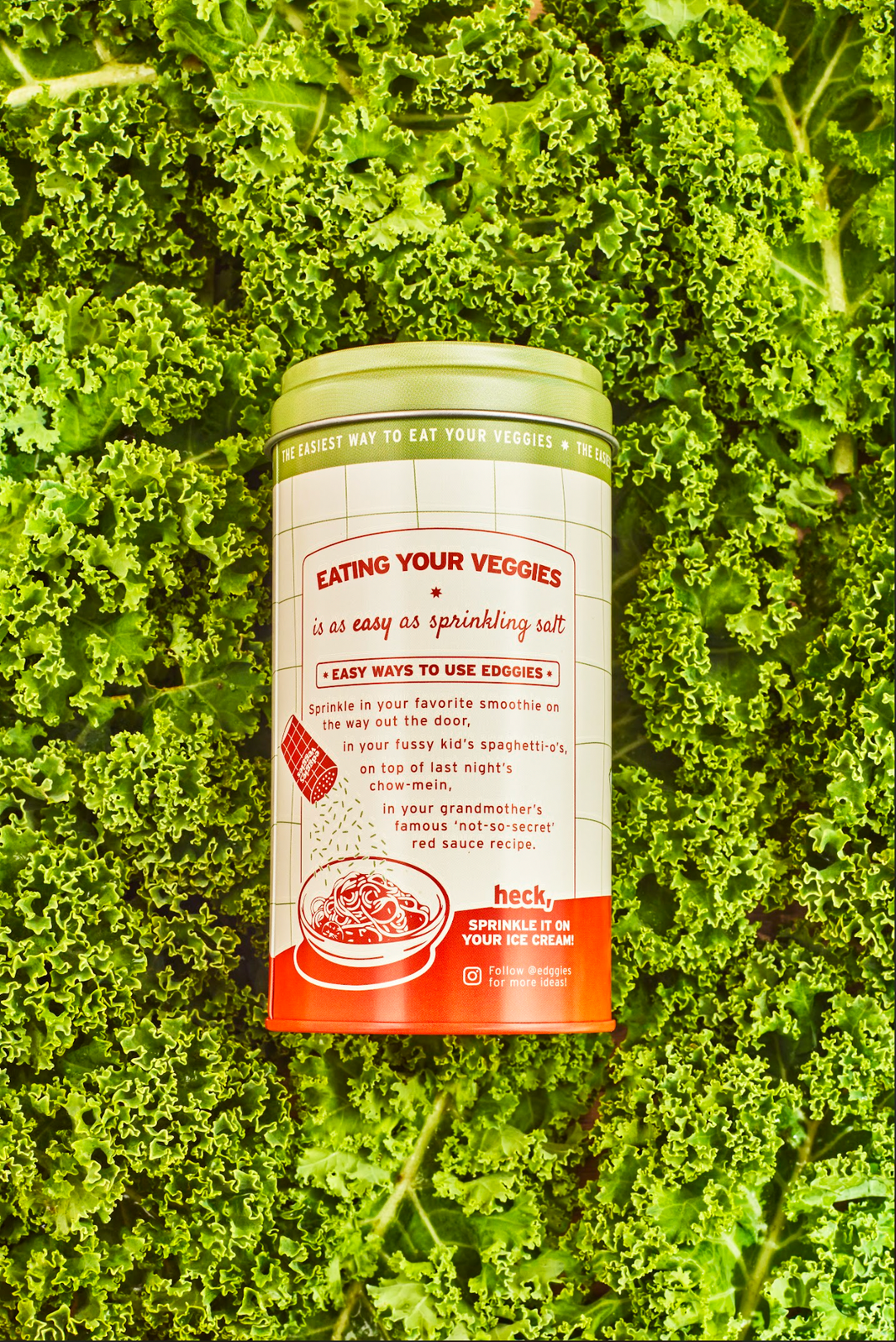 edggies veggies - Kale Sprinkles