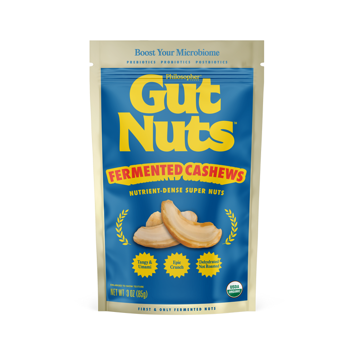 Philosopher Foods - Gut Nuts - Sprouted &amp; Fermented "Sourdough" Cashews