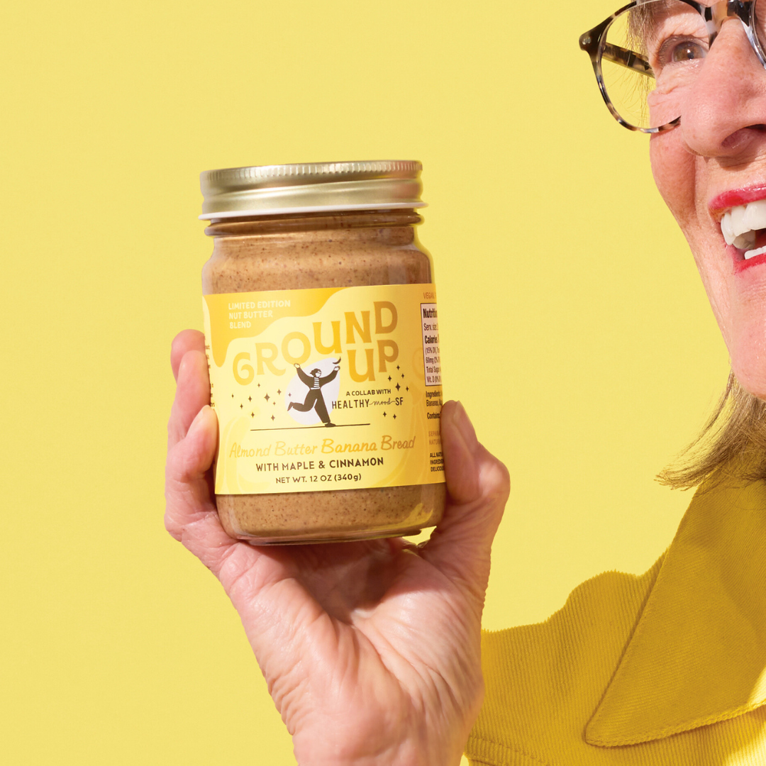 Ground Up - 12oz Almond Butter Banana Bread Nut Butter