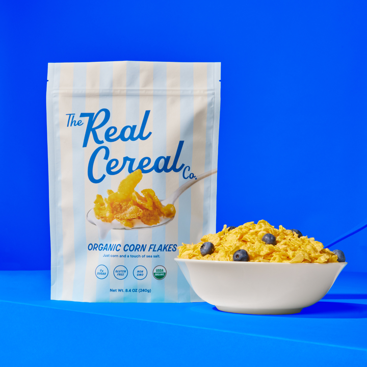 The Real Cereal Company - Organic Corn Flakes