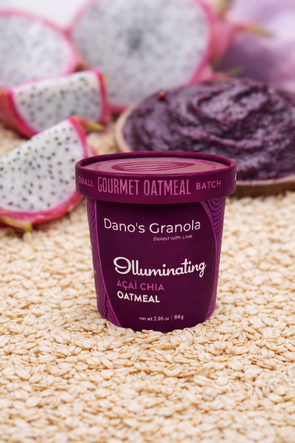 Dano’s Granola - Illuminating Açaí Chia Instant Oatmeal